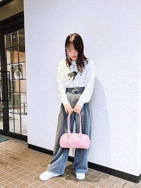 「nomnom（ノムノム）のアイテム」を使った、unit labさん（レディース・161cm）の秋コーディネート