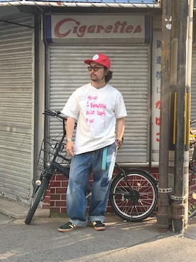 「Johnbull（ジョンブル）のアイテム」を使った、unit labさん（メンズ・160cm）の夏コーディネート