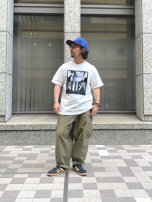 セール】【UNIT CHEST】unique unisex T-shirt FACE to FACE T