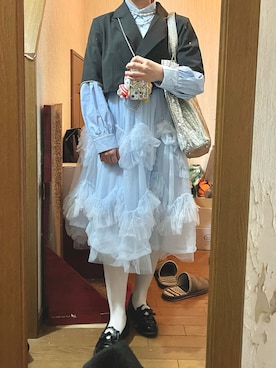 「SIIILON（シーロン）のアイテム」を使った、yamさん（レディース・154cm）の春コーディネート