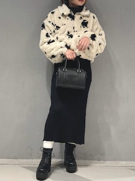 yamさん（レディース・154cm）の冬コーディネート