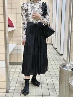 「ZAKKA-BOX（ザッカボックス）のアイテム（パンプス）」を使った、yamさん（レディース・154cm）の秋コーディネート