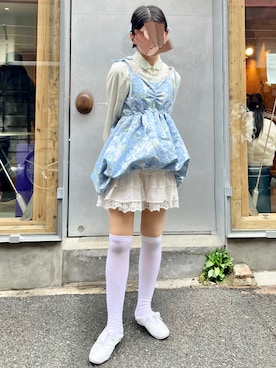 「アイテム（ドレスシューズ）」を使った、yamさん（レディース・154cm）の冬コーディネート