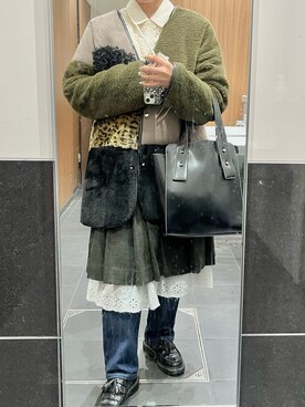 yamさん（レディース・154cm）の冬コーディネート