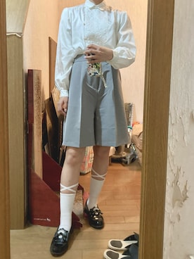 「SIIILON（シーロン）のアイテム」を使った、yamさん（レディース・154cm）の秋コーディネート