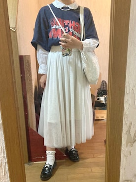 「SIIILON（シーロン）のアイテム」を使った、yamさん（レディース・154cm）の夏コーディネート