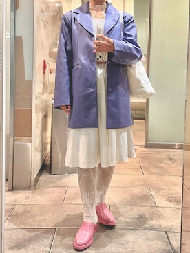 「CAMPER（カンペール）のアイテム」を使った、yamさん（レディース・154cm）の冬コーディネート