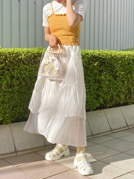 yamさん（レディース・154cm）の夏コーディネート