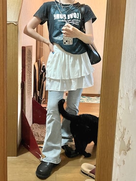 yamさん（レディース・154cm）の夏コーディネート