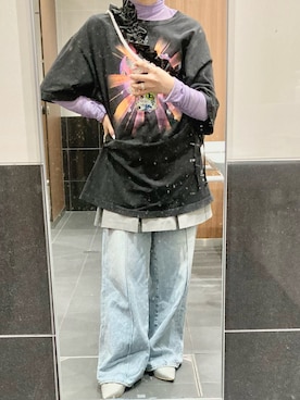 「StyleSea（スタイルシー）のアイテム（バッグ）」を使った、yamさん（レディース・154cm）の春コーディネート