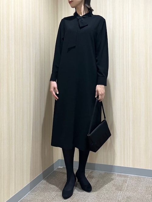 喪服・礼服用】5センチヒールブラックフォーマルパンプス