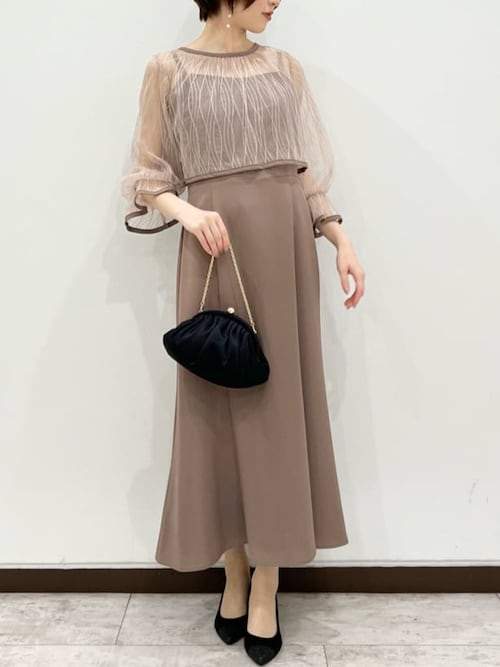 AIMER(エメ)の「マルチWAYレースボレロ付きマーメイドライン AIMER(エメ)の「マルチWAYレースボレロ付きマーメイドライン