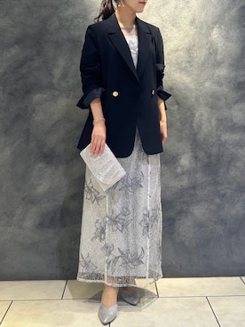 「AIMER（エメ）のアイテム」を使った、AIMERさん（レディース・156cm）の秋コーディネート