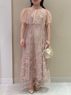 「AIMER（エメ）のアイテム」を使った、AIMERさん（レディース・154cm）の秋コーディネート