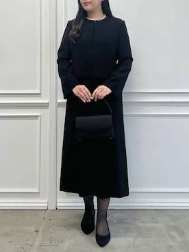 「アイテム（スーツセット）」を使った、AIMERさん（レディース・167cm）の夏コーディネート