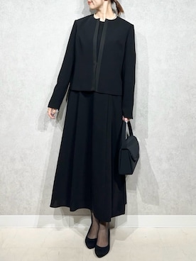 「AIMER（エメ）のアイテム」を使った、AIMERさん（レディース・155cm）の秋コーディネート