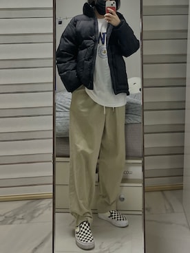 「ACOVER（オコボ）のアイテム」を使った、yunbaluさん（レディース・154cm）の冬コーディネート