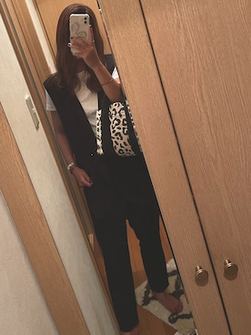 「summer」｜「アイテム（その他アウター）」を使った、Kさん（レディース・159cm）の夏コーディネート