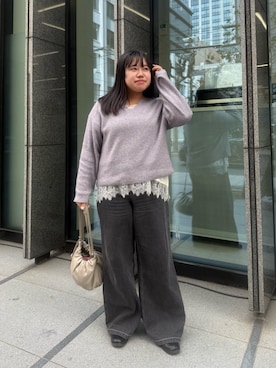 さわさん（レディース・152cm）の春コーディネート