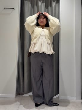 「アイテム（その他トップス）」を使った、さわさん（レディース・152cm）の秋コーディネート