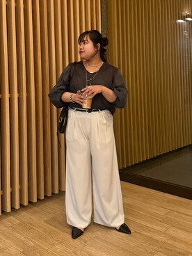 さわさん（レディース・152cm）の春コーディネート