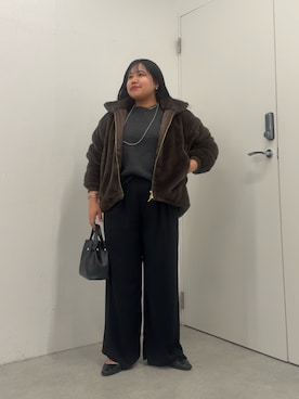「アイテム（その他アウター）」を使った、さわさん（レディース・152cm）の秋コーディネート