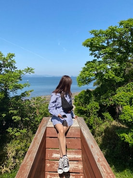 千愛さん（レディース・152cm）の春コーディネート