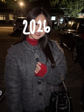 「CHANEL（シャネル）のアイテム」を使った、千愛さん（レディース・152cm）の冬コーディネート