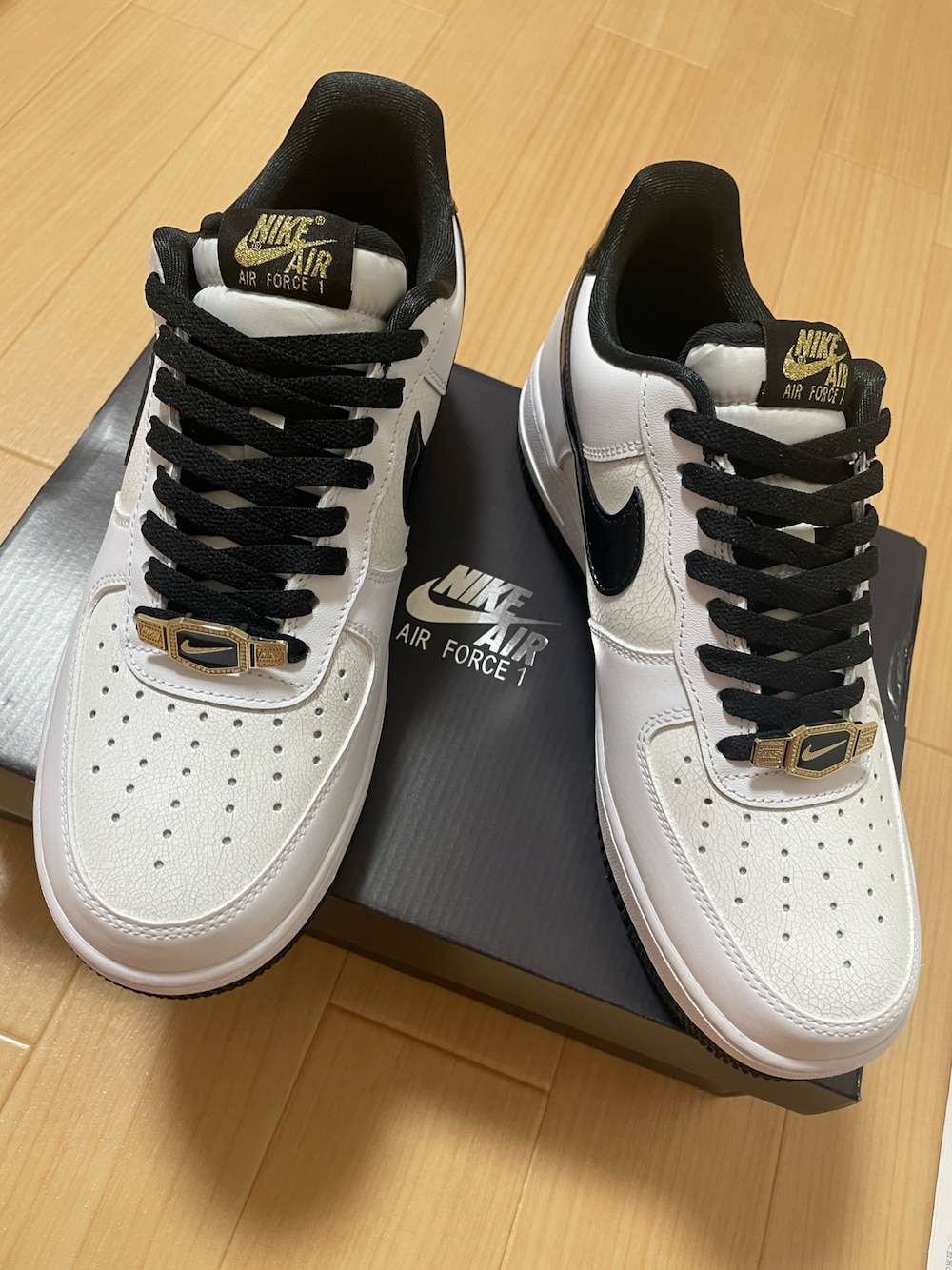 「スニーカー、NIKE、エアフォース1、ワールドチャンピオン」｜「NIKEのアイテム（スニーカー、ホワイト系）」を使った、yasucocoさん（メンズ・172cm）の夏コーディネートの1枚目の写真