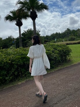 Zara ザラ のシャツワンピースを使ったレディース人気ファッションコーディネート Wear