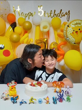 「MSGM KIDS（エムエスジーエムキッズ）のアイテム」を使った、siwooxharuki0909さん（キッズ・136cm）の夏コーディネート