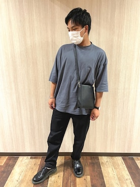 「epnok」｜「アイテム（その他シューズ）」を使った、はやとさん（メンズ・168cm）の秋コーディネート