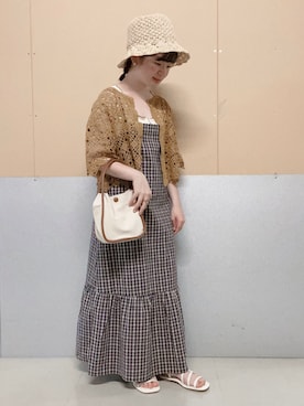 ゆーさん（レディース・152cm）の夏コーディネート