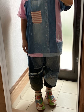「アイテム（シューズ）」を使った、zeppinさん（レディース・161cm・50代）の夏コーディネート