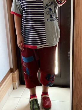 「アイテム（トップス）」を使った、zeppinさん（レディース・161cm・50代）の夏コーディネート