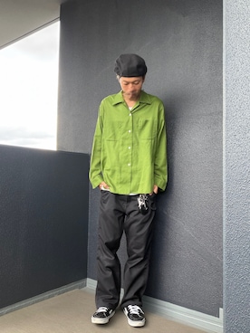 「Carhartt(カーハート)のアイテム」を使った、iSHiさん(メンズ・181cm)の秋コーディネート