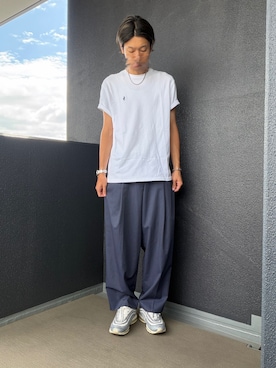 「POLO RALPH LAUREN（ポロ ラルフ ローレン）のアイテム（Tシャツ/カットソー）」を使った、iSHiさん（メンズ・181cm）の秋コーディネート