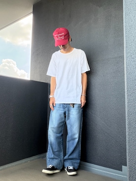 「NIKE SB（ナイキエスビー）のアイテム」を使った、iSHiさん（メンズ・181cm）の夏コーディネート