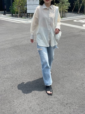 𝙔𝙐𝙆𝙄さん（レディース・162cm）の夏コーディネート