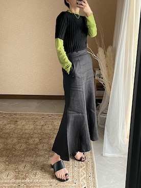 𝙔𝙐𝙆𝙄さん（レディース・162cm）の春コーディネート