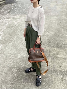 𝙔𝙐𝙆𝙄さん（レディース・162cm）の夏コーディネート