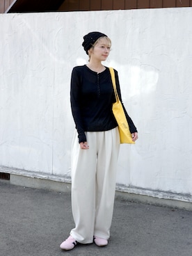 𝙔𝙐𝙆𝙄さん(レディース・163cm)の春コーディネート