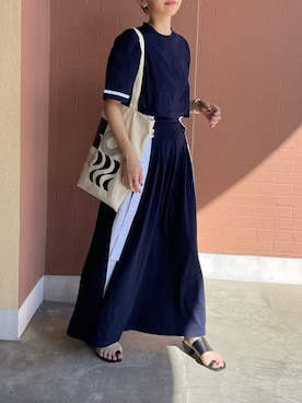 𝙔𝙐𝙆𝙄さん（レディース・162cm）の夏コーディネート