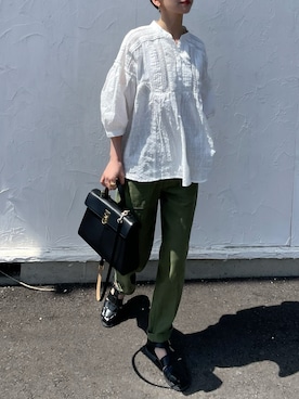 𝙔𝙐𝙆𝙄さん（レディース・162cm）の春コーディネート