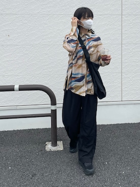 「20/80（テゥエンティーエイティー）のアイテム」を使った、𝙔𝙐𝙆𝙄さん（レディース・162cm）の夏コーディネート