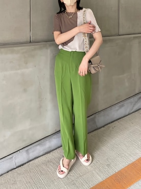 𝙔𝙐𝙆𝙄さん(レディース・162cm)の夏コーディネート