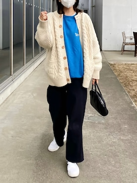 𝙔𝙐𝙆𝙄さん（レディース・162cm）の冬コーディネート