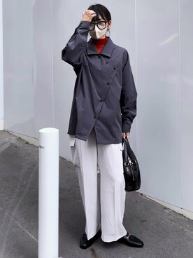 𝙔𝙐𝙆𝙄さん（レディース・162cm）の秋コーディネート