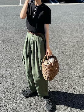 𝙔𝙐𝙆𝙄さん（レディース・162cm）の夏コーディネート