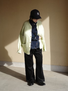 𝙔𝙐𝙆𝙄さん(レディース・163cm)の冬コーディネート